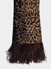 Valentino Garavani Leopard Print Flare Trousers