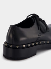 Valentino GaravaniM-Way Rockstud Leather Derby Shoes at Fashion Clinic | PDP - Fashion Clinic