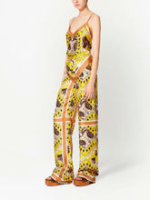 Valentino Garavani Manifesto Bandana Foulard Twill Trousers