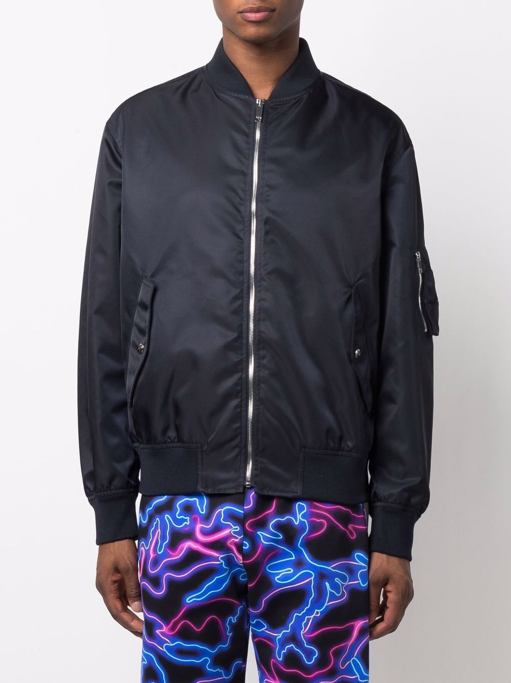 Valentino GaravaniNeon Universe bomber jacket at Fashion Clinic