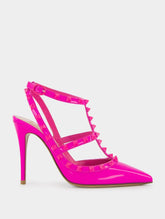 Valentino Garavani Rockstud 100mm Ankle-Strap Pumps