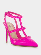 Valentino Garavani Rockstud 100mm Ankle-Strap Pumps