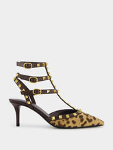 Valentino Garavani Rockstud Caged Leather Pump 65mm