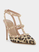 Valentino Garavani Rockstud Embellished Leather 110m Pumps