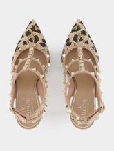 Valentino Garavani Rockstud Embellished Leather 110m Pumps