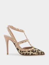 Valentino Garavani Rockstud Embellished Leather 110m Pumps