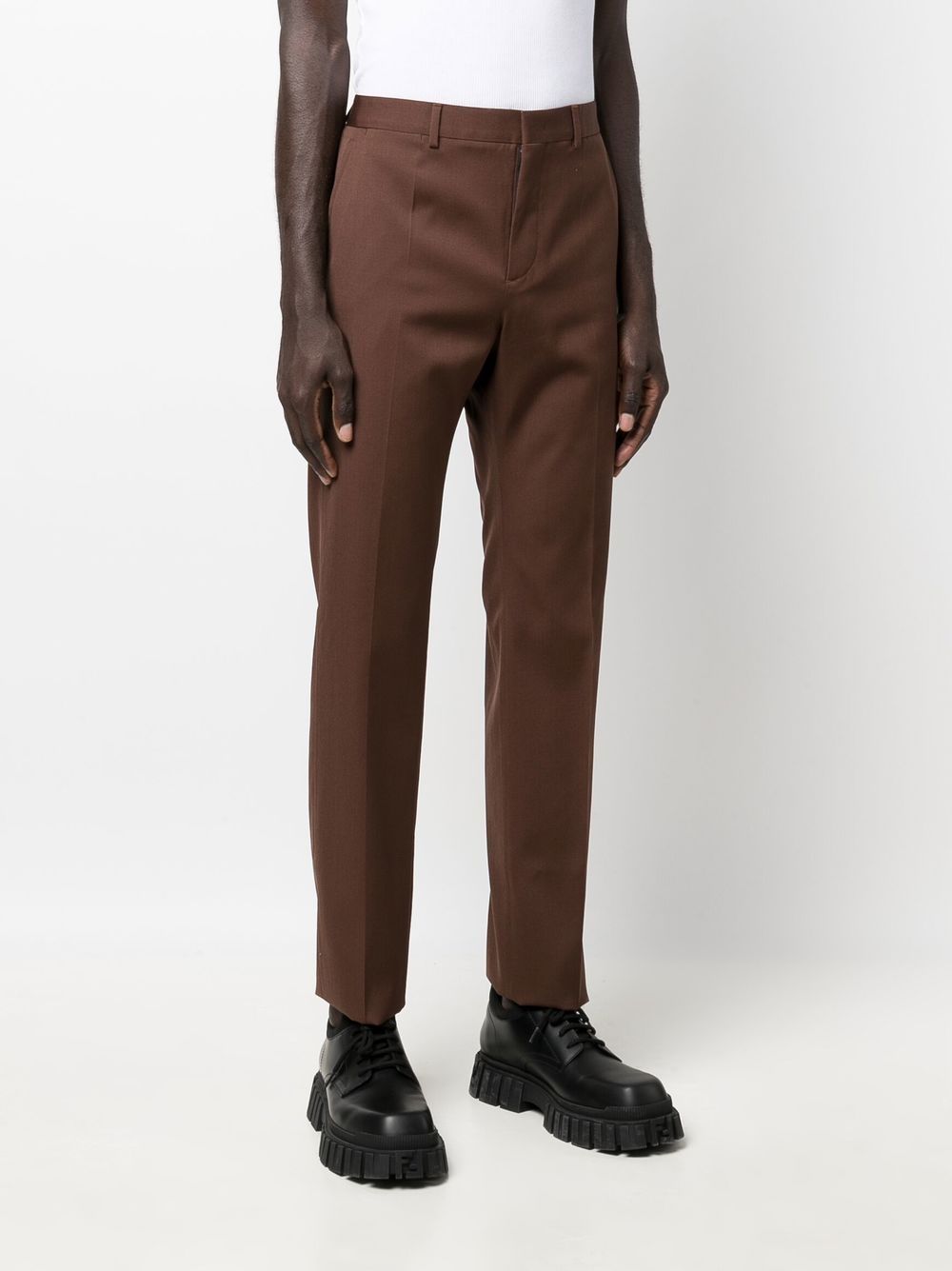 Valentino GaravaniSlim Fit Wool Trousers at Fashion Clinic