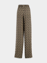 Valentino Garavani Toile Iconographe Silk Trousers