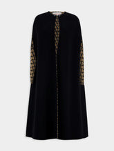 Valentino Garavani Toile Iconographe Wool Cape