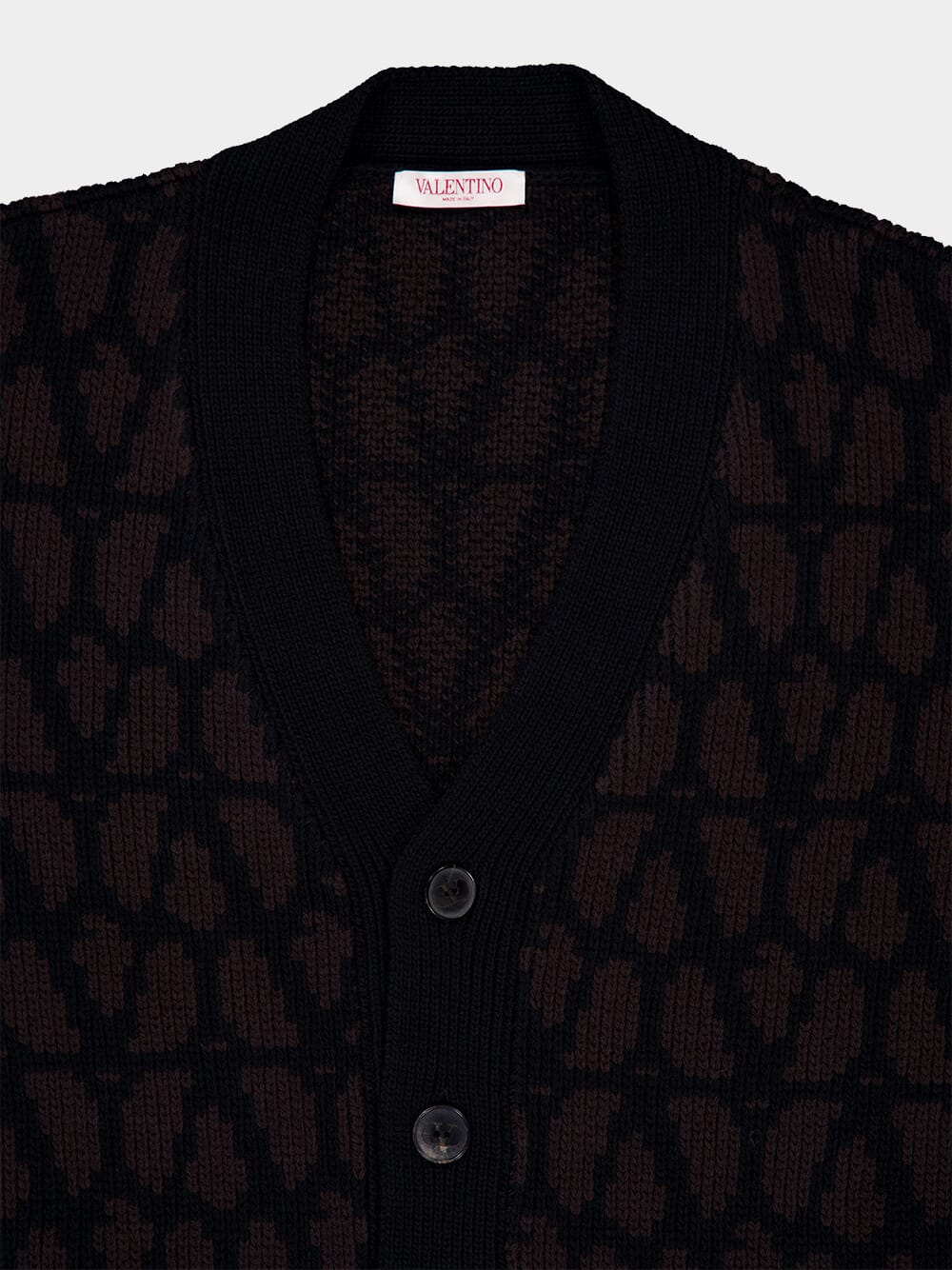 Valentino GaravaniToile Iconographe Wool Cardigan at Fashion Clinic