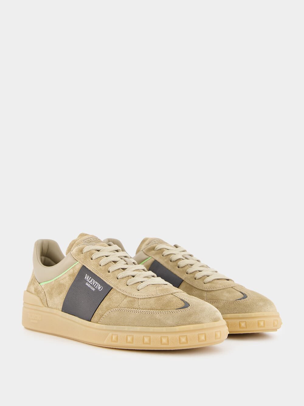 Valentino GaravaniUpvillage Brown Leather Sneakers at Fashion Clinic