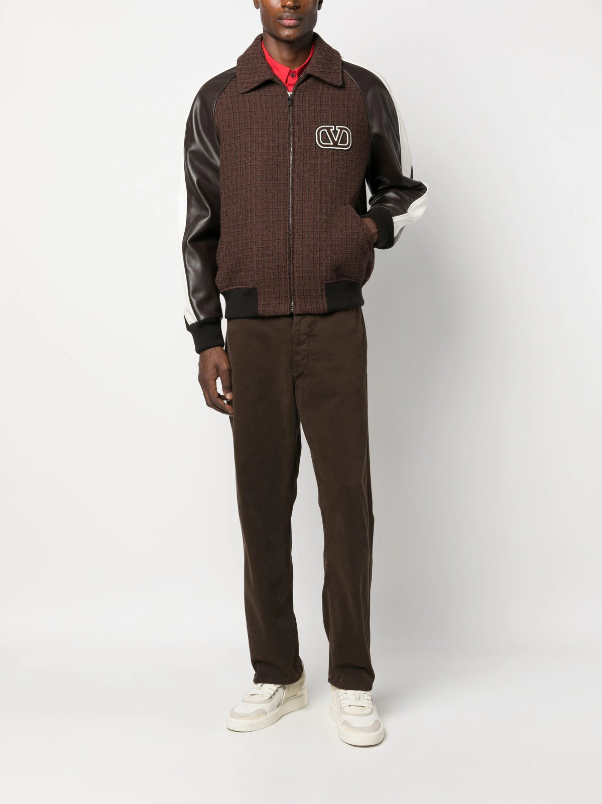 Valentino GaravaniVLogo Bomber Jacket at Fashion Clinic