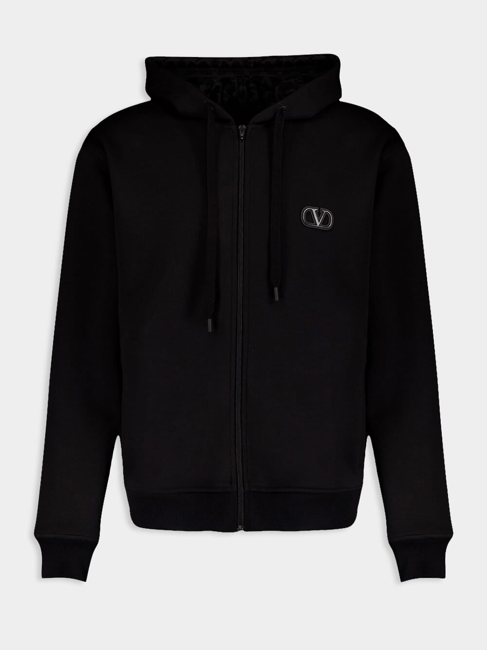 Valentino GaravaniVLogo Signature Zip-Up Hoodie at Fashion Clinic