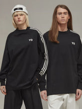 Y-3 Logo-Print 3-Stripes Sweatshirt