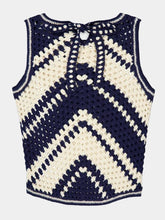 Zimmermann Chintz Crochet Tank Top
