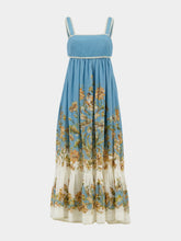 Zimmermann Chintz Tiered Floral Midi Dress