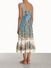 Zimmermann Chintz Tiered Floral Midi Dress