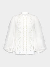 Zimmermann Halcyon Broderie Shirt