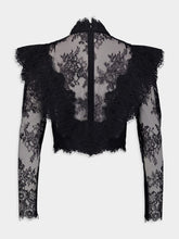 Zimmermann Sensory Lace Bodice Cropped Top
