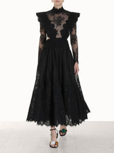 Zimmermann Sensory Lace Yoke Midi Dress