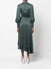 Zimmermann Silk midi wrap dress