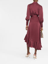 Zimmermann Silk midi wrap dress